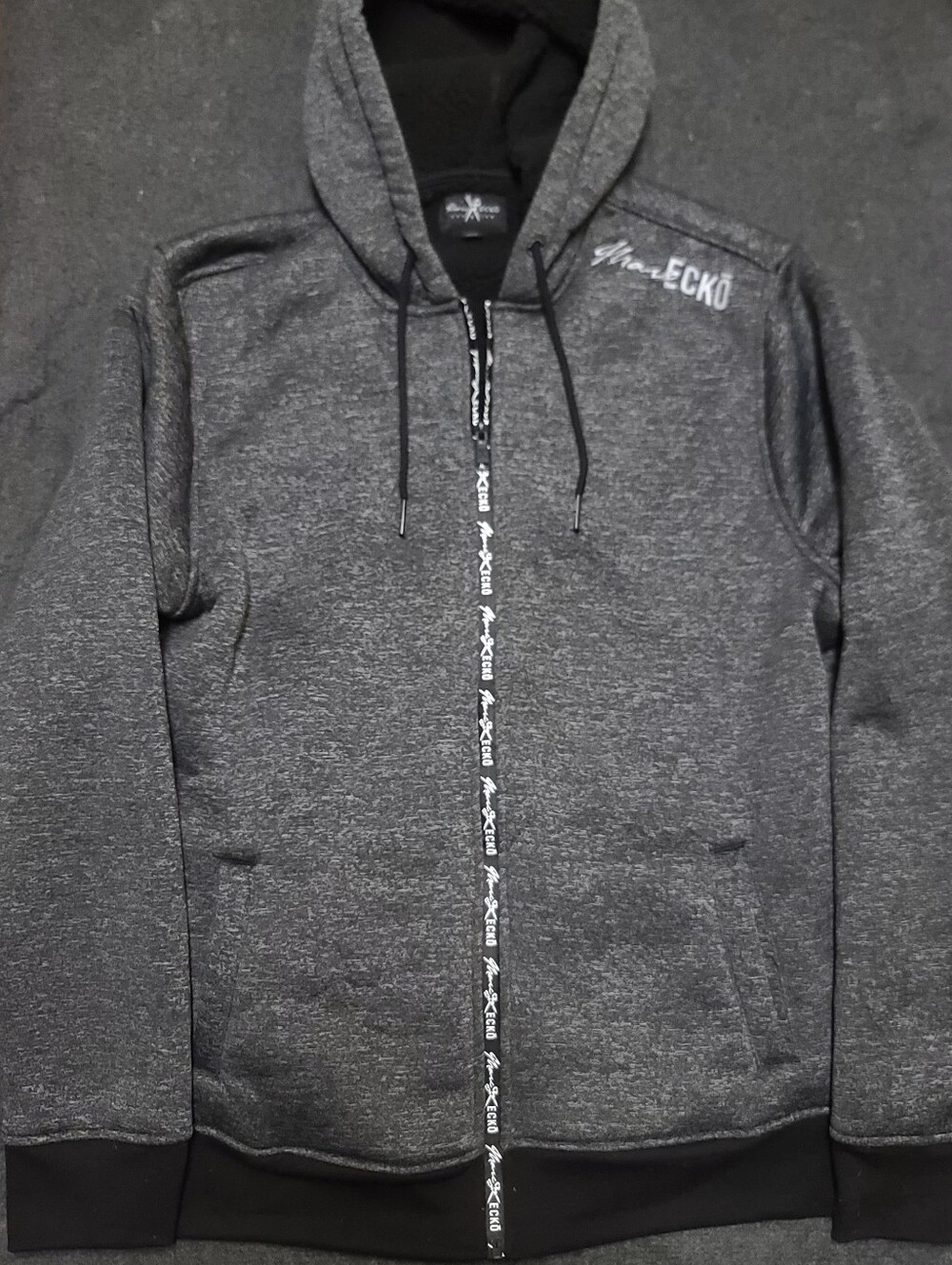 Marc Ecko Cut & Sew Full Zip Jacket Mens Size XL Hoodie